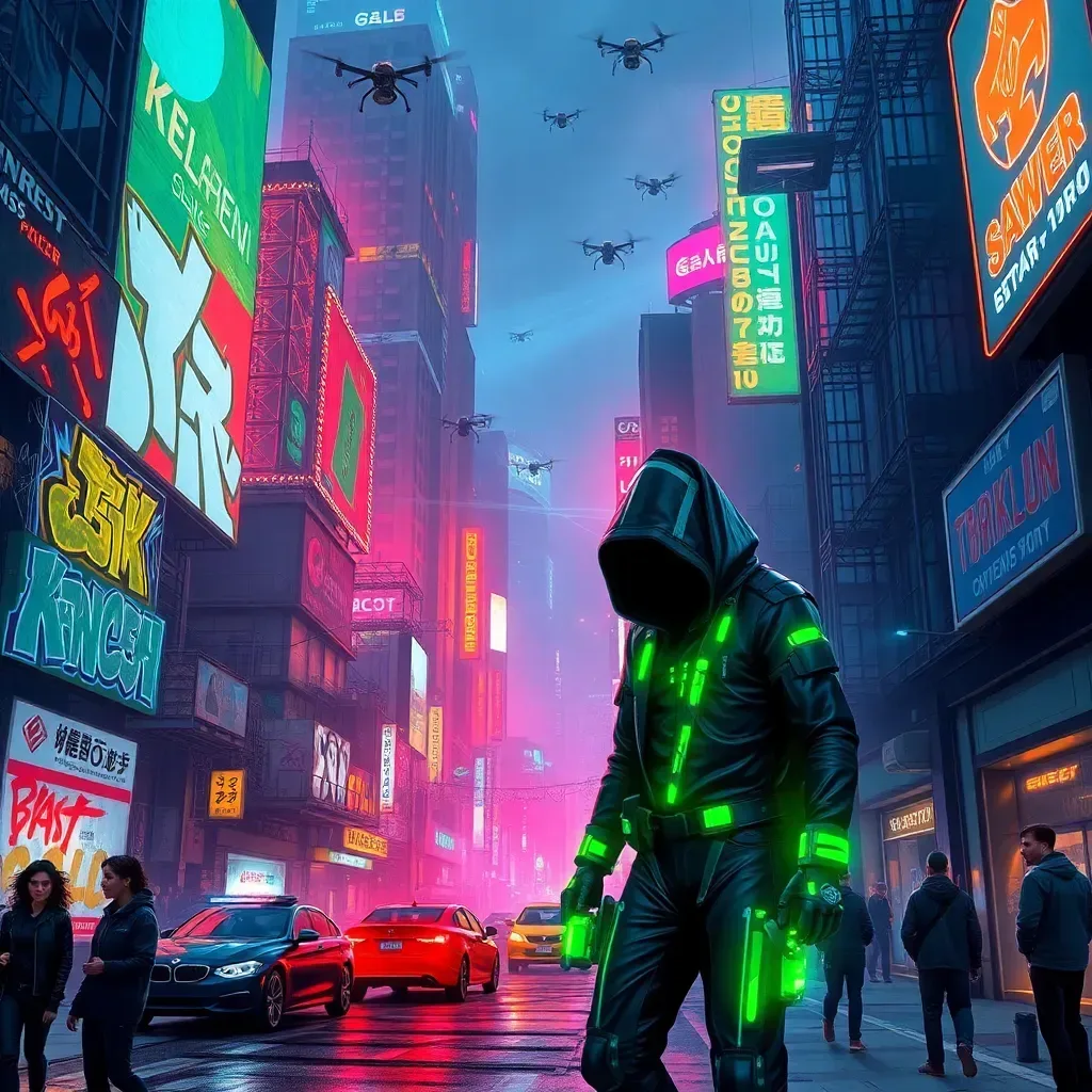 Data Heist: The Cyberpunk Chronicles
