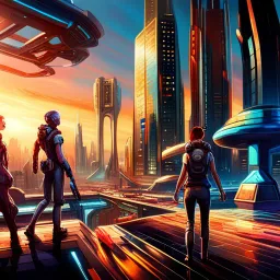 Dawn of the Augments - Text-based game