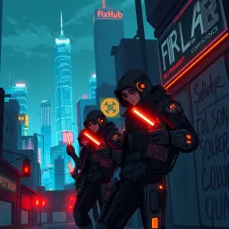 Solder Squad: The FixHub Chronicles - Text-based game