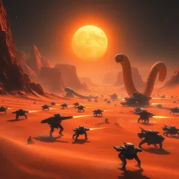 Galactic Conquest: Rise of the Sandworms - Text-based game