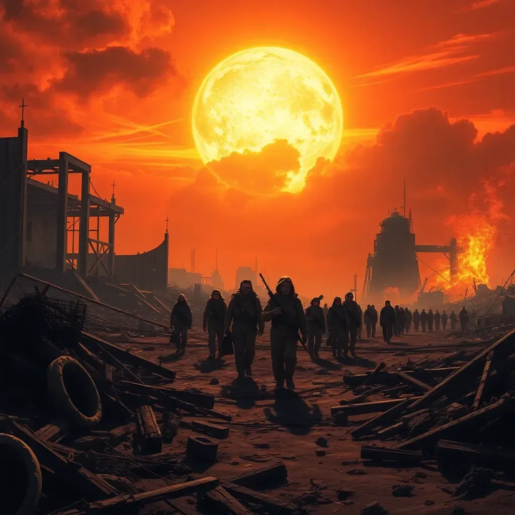 Solar Storm Survival