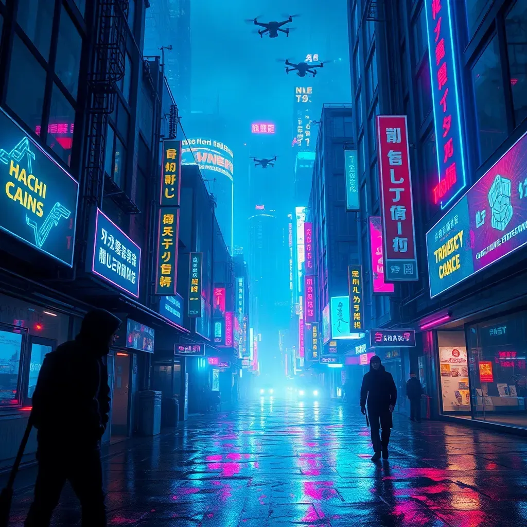 Neon Network Nexus