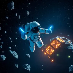 Zero Gravity Rescue - Text-based game