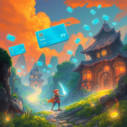 Swipe Quest: The Credit Card Adventure - Text-based game