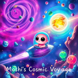 Moshi's Cosmic Voyage - Text-based game