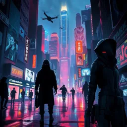 CyberCash Caper - Text-based game