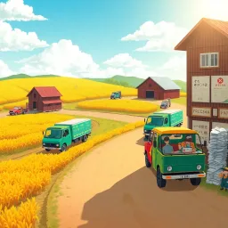 Kei Truck Fever - Text-based game