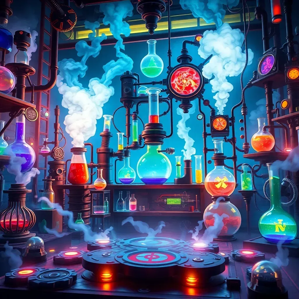 Elemental Alchemy: The Atomic Quest