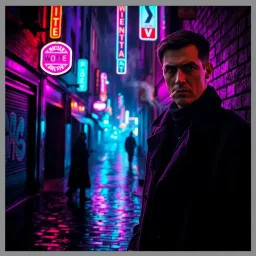 Neon Noir: The Spot Conundrum - Text-based game