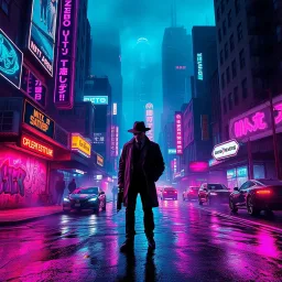 Neon Noir Chronicles - Text-based game