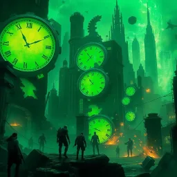 Quantum Chrono-Chaos - Text-based game