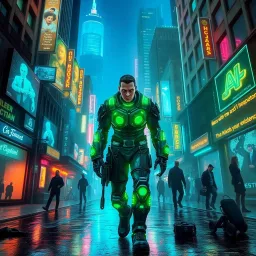 Cybernetic Bounty Hunt - Text-based game