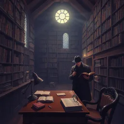 The Bookworm Conspiracy - Text-based game