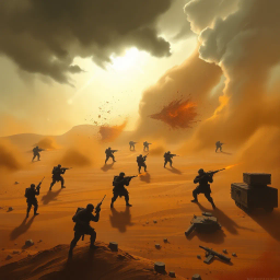 Sandstorm Command - Text-based game