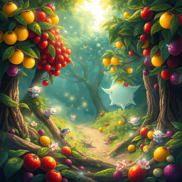 Fruit Forage Frenzy - Text-based game