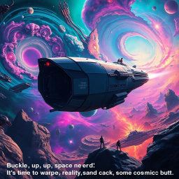 Cosmic Discovery: The Quantum Odyssey - Text-based game