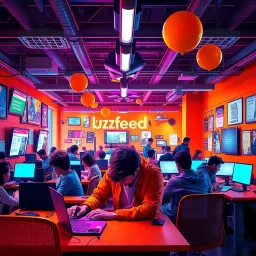 BuzzFeed: The Rise and Fall - Text-based game