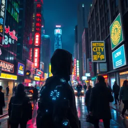 Neon Cybernetics - Text-based game
