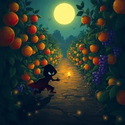 Fruit Bandits: Orchard Heist - Text-based game