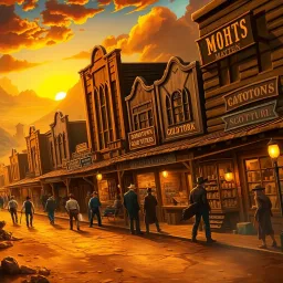 Boomtown Mayhem - Text-based game