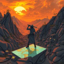 Mapocalypse: The FLOSS Frontier - Text-based game