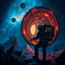 Galactic Rift: Lights of the Lost - Text-based game