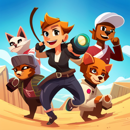 Furry Friends: The Great Caper - Text-based game