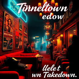 Tinseltown Takedown - Text-based game