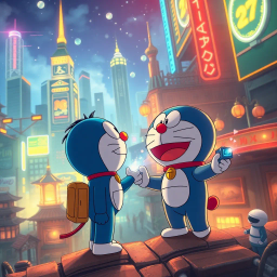 Doraemon: Time-Traveler's Dilemma - Text-based game