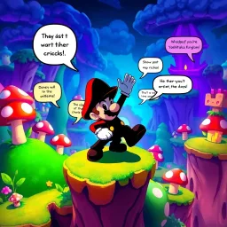Mushroom Mayhem: A Shadow's Tale - Text-based game