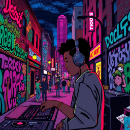 Rhythm Rebel: The J Dilla Chronicles - Text-based game