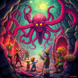 Tentacles & Tacos: The Rogue Chronicles - Text-based game