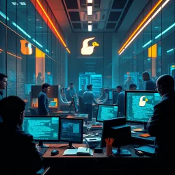 Code Overload: Goose on the Loose - Text-based game