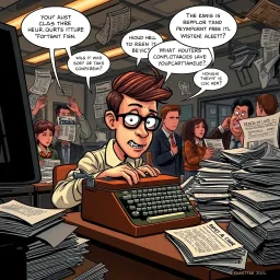 Headline Havoc - Text-based game