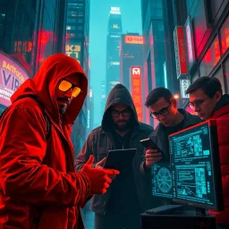Cinematic Heist: The Great Download - Text-based game