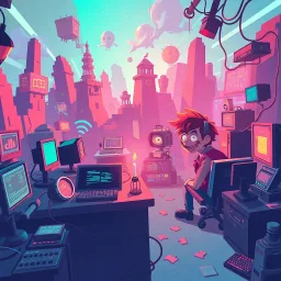CodeQuest: The Digital Odyssey - Text-based game