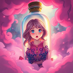 Genie in a Bottle - Text-based game