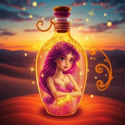 Wishful Thinking: The Genie Brat Chronicles - Text-based game