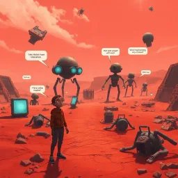Martian Memoirs: The Forgotten Chronicles - Text-based game