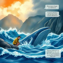 Whale of a Time - Text-based game