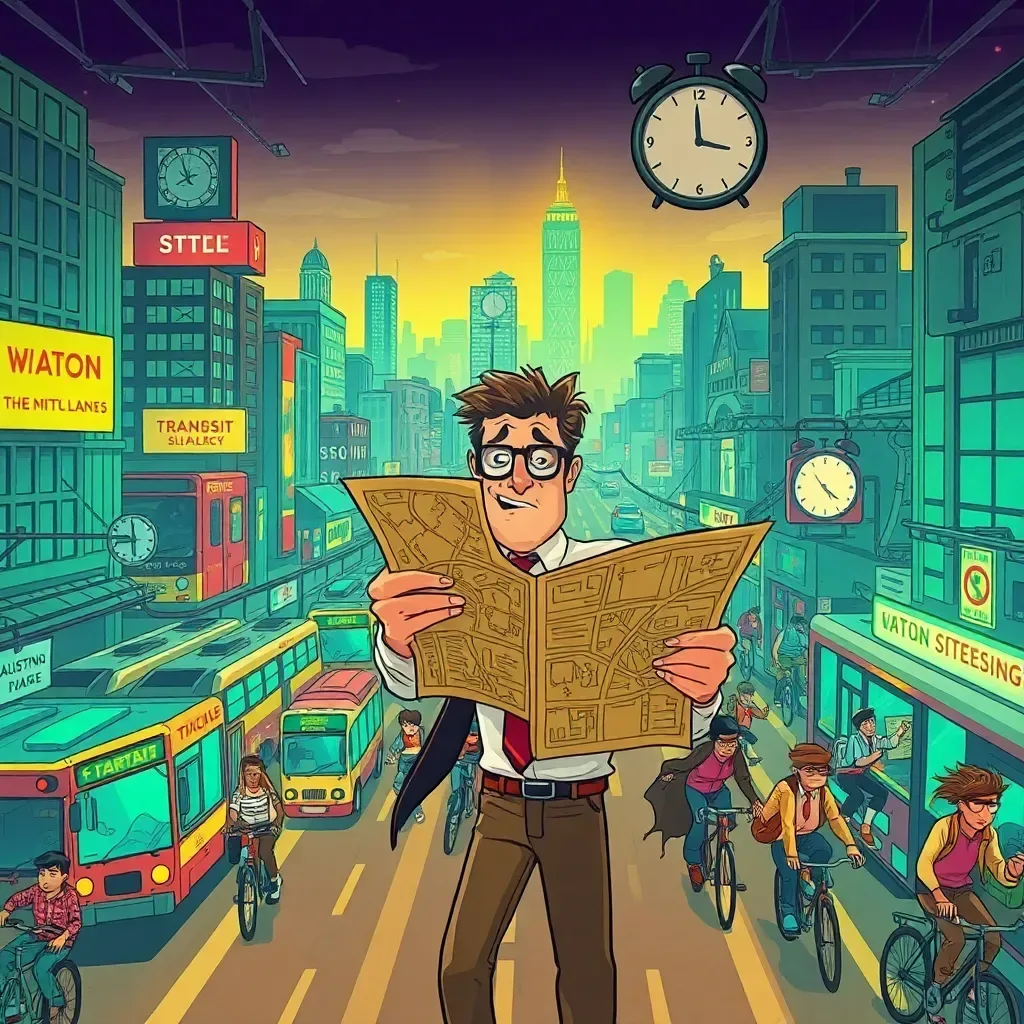 Transit: A Route to Chaos