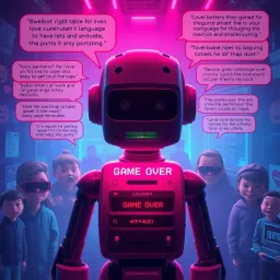 Byte-Sized Babel: Digital Dramas - Text-based game