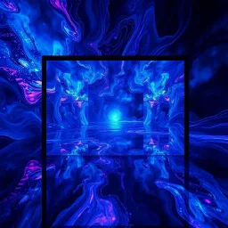 Reflections in the Blue Void - Text-based game