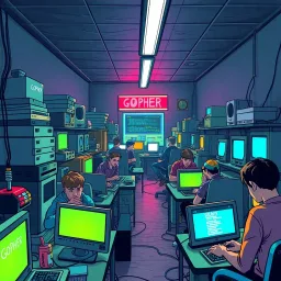 Gopher's Gambit - Text-based game