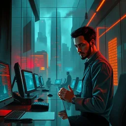 Chip Wars: The Silicon Conspiracy - Text-based game