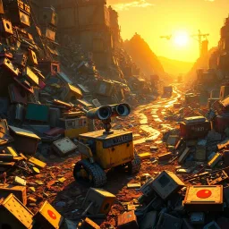 WALL·E's Junkyard Odyssey - Text-based game