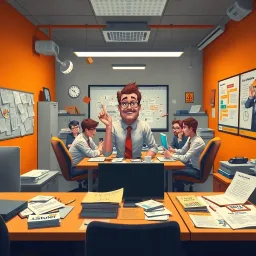 Corporate Catastrophe: The Game - Text-based game