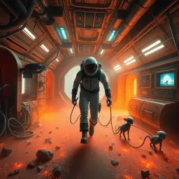 Cryo Clean-Up - Text-based game