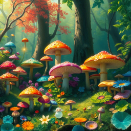 Fungal Spectrum: The Color Chronicles - Text-based game