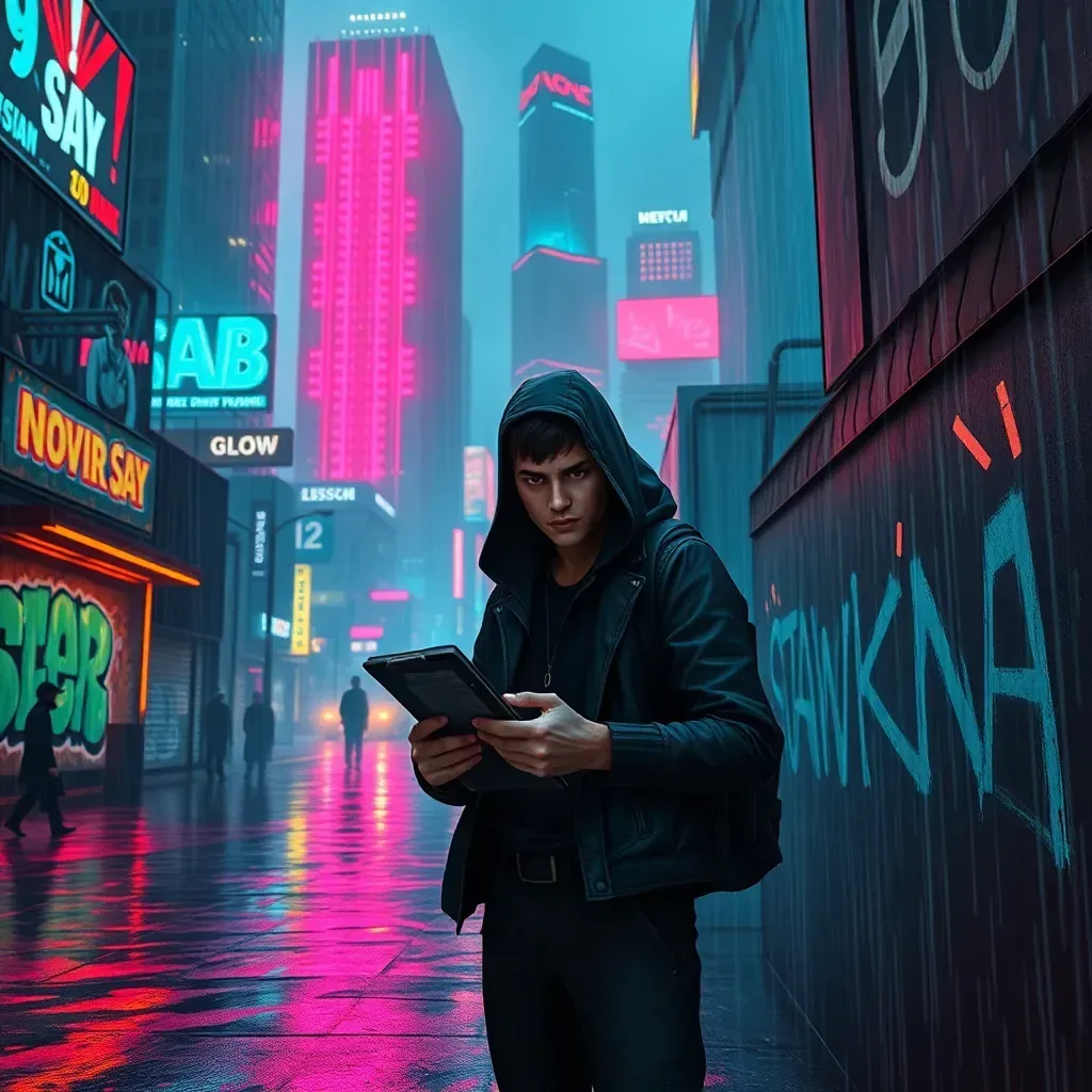 Beneath the Neon Skies